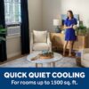 GE AWGH24WWF Extra Large Room Window Air Conditioner with Heater, Remote Included ( 240-Volt , 24000-BTU )