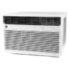 GE AWGH24WWF Extra Large Room Window Air Conditioner with Heater, Remote Included ( 240-Volt , 24000-BTU )