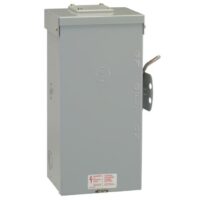 GE TC10323R 100 Amp Single phase (124V/240V) Non-fusible Outdoor Light-duty Safety switch Disconnect