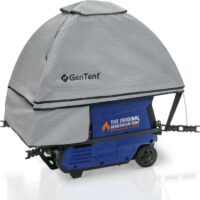 GenTent Inverter Kit (Standard, Grey) for Encased Inverter Generators Generator cover