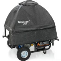 GenTent Universal Kit (Plus, Black) for Open Frame Generators Generator cover