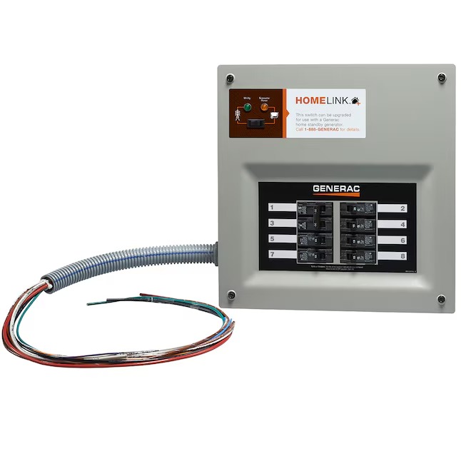 Generac 6854 30 -Amp HomeLink manual transfer switch Manual Transfer Switch1_11zon Generac 6854 30 -Amp HomeLink manual transfer switch Manual Transfer Switch