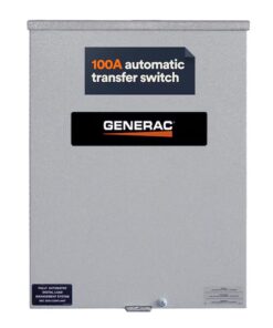 Generac RXSW100A3 100 -Amp Service rated single-phase Automatic Transfer Switch