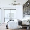Harbor Breeze 42132 Audiss 44-in Brushed Nickel with Driftwood/Nutmeg Blades LED Ceiling Fan With Light and Pull Chain Included 5 -Blade Harbor Breeze 42132 Audiss 44-in Brushed Nickel with Driftwood/Nutmeg Blades LED Ceiling Fan With Light and Pull Chain Included 5 -Blade