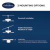 Harbor Breeze 42132 Audiss 44-in Brushed Nickel with Driftwood/Nutmeg Blades LED Ceiling Fan With Light and Pull Chain Included 5 -Blade Harbor Breeze 42132 Audiss 44-in Brushed Nickel with Driftwood/Nutmeg Blades LED Ceiling Fan With Light and Pull Chain Included 5 -Blade