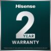 Hisense APT0825UW1WD Tower Inverter 8000 BTU (DOE) 115-Volt Vented Medium Room Smart Portable Air Conditioner with Heater, Remote Included