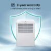 Hisense DH2526K1W 25 pt. Large Room Dehumidifier For Basements, Bathrooms, Crawlspaces, ENERGY STAR Certified, in White
