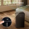 Hisense DH5026KP1G 50 pt. Large Room Dehumidifier with Pump For Basements, Bathrooms, Crawlspaces, ENERGY STAR Certified, in Gray