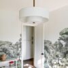 Hunter 52974 Jasmine Roth Brookside 30-in Luxe Gold with Matte White Blades Fandelier Ceiling Fan With Light 3 -Blade
