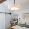 Hunter 52974 Jasmine Roth Brookside 30-in Luxe Gold with Matte White Blades Fandelier Ceiling Fan With Light 3 -Blade