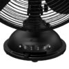 Hunter 97314 12-in High Velocity Indoor Desk Fan, in Matte Black