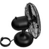 Hunter 97314 12-in High Velocity Indoor Desk Fan, in Matte Black