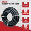 IMPULSE IMPRB34100 3/4-in x 100-ft Contractor -Duty Kink Free Rubber Black Hose