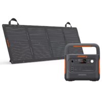 Jackery Explorer 1000 v2 (New Version) 1500 -Watts Portable Power Station (1 Solar Panel Included) (Battery Included and Charger Not Included)