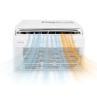 Keystone KSTAW08INV-HC Inverter Medium Room Window Air Conditioner with Heater, Remote Included ( 115-Volt , 8000-BTU )