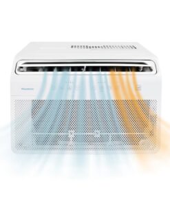 Keystone KSTAW08INV-HC Inverter Medium Room Window Air Conditioner with Heater, Remote Included ( 115-Volt , 8000-BTU )