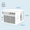Keystone KSTAW14DE Large Room Window Air Conditioner , Remote Included ( 115-Volt , 14000-BTU ) Keystone KSTAW14DE Large Room Window Air Conditioner , Remote Included ( 115-Volt , 14000-BTU )