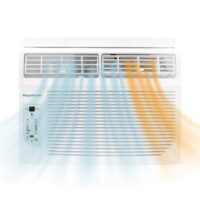 Keystone KSTHW12B Large Room Window Air Conditioner with Heater, Remote Included ( 230-Volt , 12000-BTU )
