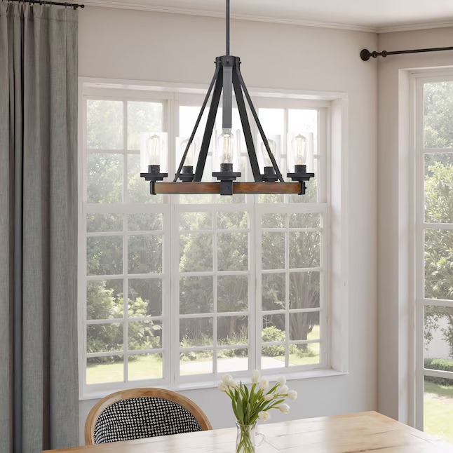 Kichler 34686A Barrington 5 -Light Distressed Black Seeded glass Metal Chandelier2_11zon Kichler 34686A Barrington 5 -Light Distressed Black Seeded glass Metal Chandelier