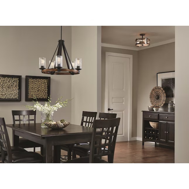 Kichler 34686A Barrington 5 -Light Distressed Black Seeded glass Metal Chandelier5_11zon Kichler 34686A Barrington 5 -Light Distressed Black Seeded glass Metal Chandelier