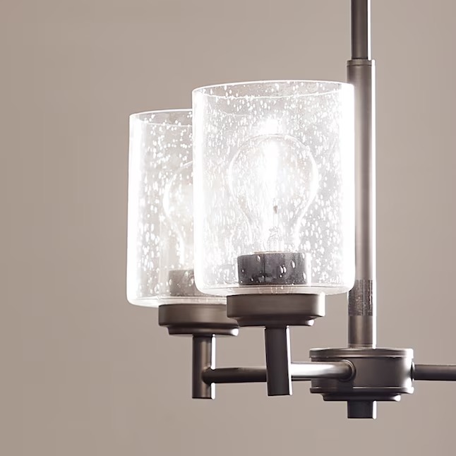 Kichler 44029BK Winslow 3 -Light Black Seeded glass Metal Chandelier1545_11zon Kichler 44029BK Winslow 3 -Light Black Seeded glass Metal Chandelier
