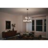 Kichler 44031OZ Winslow 9 -Light Brushed Bronze Seeded glass Metal Chandelier