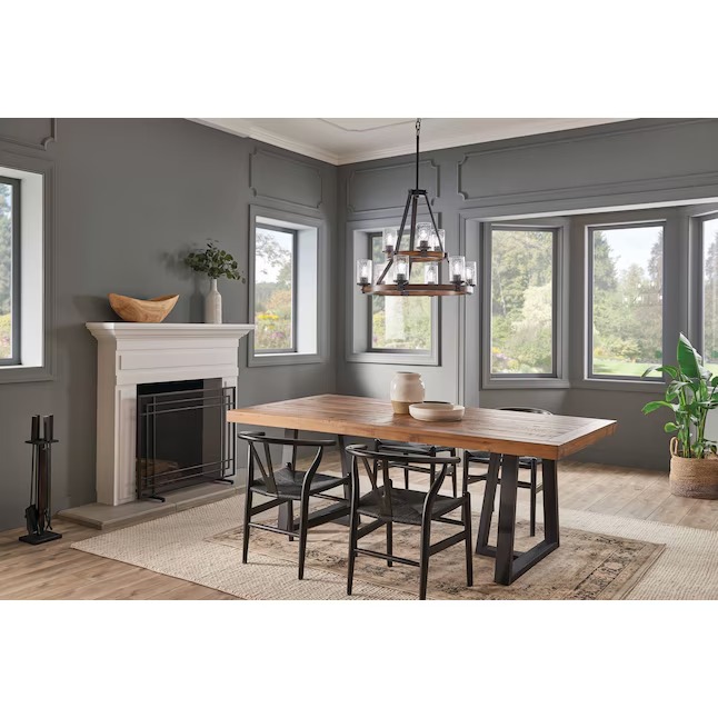 Kichler 82313A Barrington 9 -Light Distressed Black Seeded glass Metal Chandelier1_11zon Kichler 82313A Barrington 9 -Light Distressed Black Seeded glass Metal Chandelier