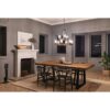 Kichler 82313A Barrington 9 -Light Distressed Black Seeded glass Metal Chandelier Kichler 82313A Barrington 9 -Light Distressed Black Seeded glass Metal Chandelier