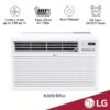 LG LT0816CER 7800-BTU Medium Room 115-Volt White Through-the-Wall Air Conditioner with Remote LG LT0816CER 7800-BTU Medium Room 115-Volt White Through-the-Wall Air Conditioner with Remote