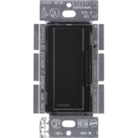 Lutron MAELV-600-BL Maestro Electronic Low Voltage Multi-Location Touch Light dimmer switch Black