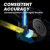MILESEEY DTX10 Black 330-ft Laser Distance Measurer, Laser Line, Calculator 12-ft Tape Measure MILESEEY DTX10 Black 330-ft Laser Distance Measurer, Laser Line, Calculator 12-ft Tape Measure