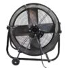 Maxx Air BF24TFBLK 24-in High Velocity Indoor Industrial Fan, in Black Maxx Air BF24TFBLK 24-in High Velocity Indoor Industrial Fan, in Black