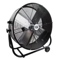 Maxx Air BF24TFBLK 24-in High Velocity Indoor Industrial Fan, in Black