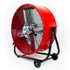 Maxx Air BF24TFREDUPS 24-in High Velocity Indoor Industrial Fan, in Red Maxx Air BF24TFREDUPS 24-in High Velocity Indoor Industrial Fan, in Red