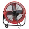 Maxx Air BF24TFREDUPS 24-in High Velocity Indoor Industrial Fan, in Red Maxx Air BF24TFREDUPS 24-in High Velocity Indoor Industrial Fan, in Red