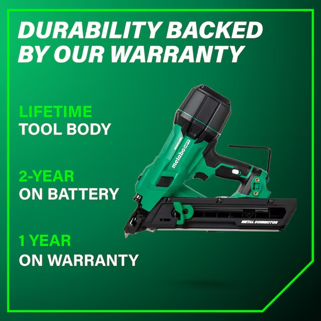 Metabo HPT NR1838DKAM 1-1 2-in 36 -Degree Cordless Metal-connecting Nailer19_11zon Metabo HPT NR1838DKAM 1-1/2-in 36 -Degree Cordless Metal-connecting Nailer
