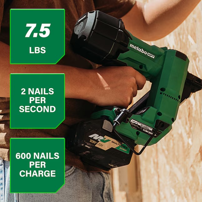 Metabo HPT NR1838DKAM 1-1 2-in 36 -Degree Cordless Metal-connecting Nailer23_11zon Metabo HPT NR1838DKAM 1-1/2-in 36 -Degree Cordless Metal-connecting Nailer