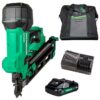 Metabo HPT NR1890DCAM Multi-Volt 3-1/2-in 30 -Degree Cordless Clip head/Roundhead Framing Nailer (Battery Included and Charger Included)