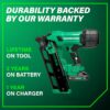 Metabo HPT NR1890DRAM Multi-Volt 3-1/2-in 21 -Degree Cordless Roundhead Framing Nailer (Battery Included and Charger Included)