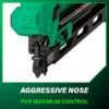 Metabo HPT NR1890DRAM Multi-Volt 3-1/2-in 21 -Degree Cordless Roundhead Framing Nailer (Battery Included and Charger Included)