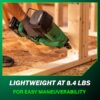 Metabo HPT NR1890DRAM Multi-Volt 3-1/2-in 21 -Degree Cordless Roundhead Framing Nailer (Battery Included and Charger Included)