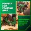 Metabo HPT NR1890DRAM Multi-Volt 3-1/2-in 21 -Degree Cordless Roundhead Framing Nailer (Battery Included and Charger Included)