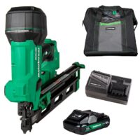 Metabo HPT NR1890DRAM Multi-Volt 3-1/2-in 21 -Degree Cordless Roundhead Framing Nailer (Battery Included and Charger Included)