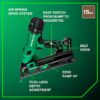 Metabo HPT NT1865DAAM MultiVolt 2-1/2-in 15 -Gauge Cordless Angled Finish Nailer (Battery Included and Charger Included) Metabo HPT NT1865DAAM MultiVolt 2-1/2-in 15 -Gauge Cordless Angled Finish Nailer (Battery Included and Charger Included)