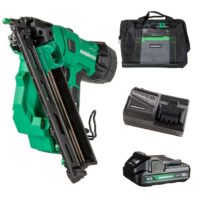 Metabo HPT NT1865DAAM MultiVolt 2-1/2-in 15 -Gauge Cordless Angled Finish Nailer (Battery Included and Charger Included)
