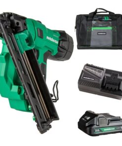 Metabo HPT NT1865DAAM MultiVolt 2-1/2-in 15 -Gauge Cordless Angled Finish Nailer (Battery Included and Charger Included)