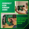 Metabo HPT NT1865DSAM MultiVolt 2-1/2-in 16 -Gauge Cordless Straight Finish Nailer (Battery Included and Charger Included)
