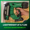 Metabo HPT NT1865DSAM MultiVolt 2-1/2-in 16 -Gauge Cordless Straight Finish Nailer (Battery Included and Charger Included)