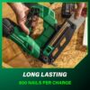 Metabo HPT NT1865DSAM MultiVolt 2-1/2-in 16 -Gauge Cordless Straight Finish Nailer (Battery Included and Charger Included)