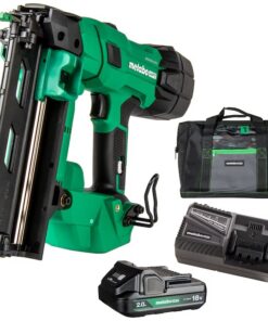 Metabo HPT NT1865DSAM MultiVolt 2-1/2-in 16 -Gauge Cordless Straight Finish Nailer (Battery Included and Charger Included)